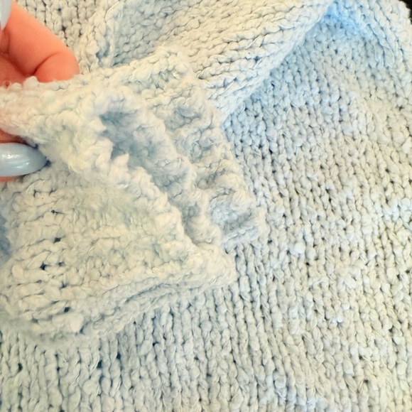 Anthropology OVERSIZED Cotton Mock Neck Sweater NWOT* like size small* - Picture 11 of 12